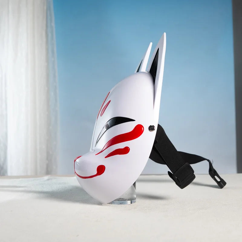 Luxury Thickened Resin Cherry Blossom Mask for Cosplay and Events