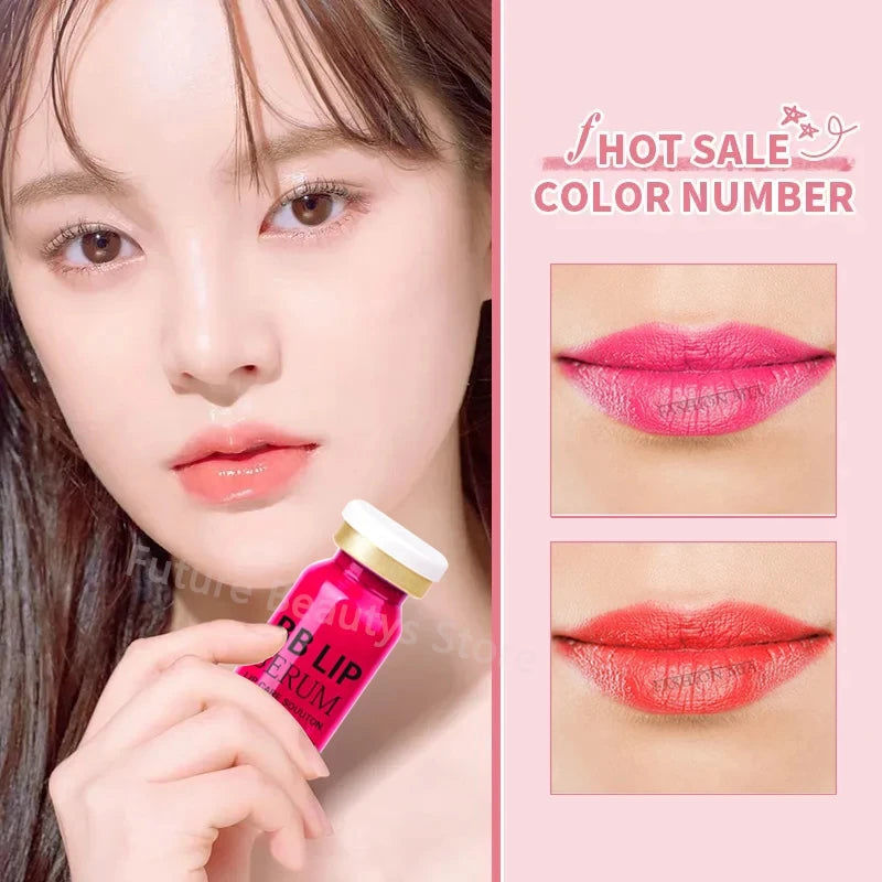 Lip Serum & Gloss Kit - Brightening Moisturizing Lip Care Set with Multiple Colors