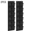 Over-the-Door Shoe Organizer with 12 Mesh Pockets - Large Storage Bag for Bedroom Closet