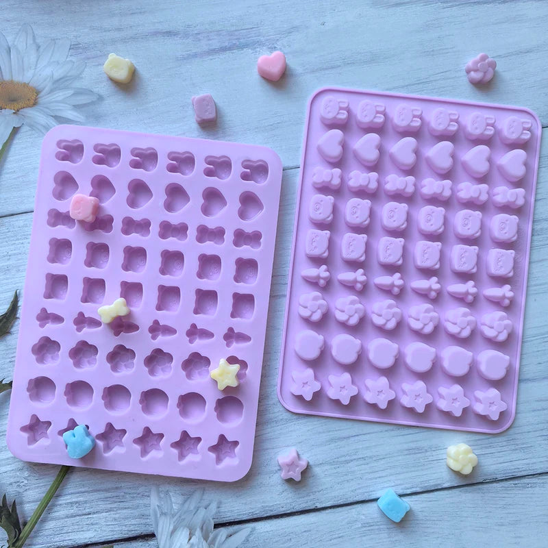 Easter Silicone Mold Mini Carrot and Rabbit for Gummy Cookies Cake Decoration
