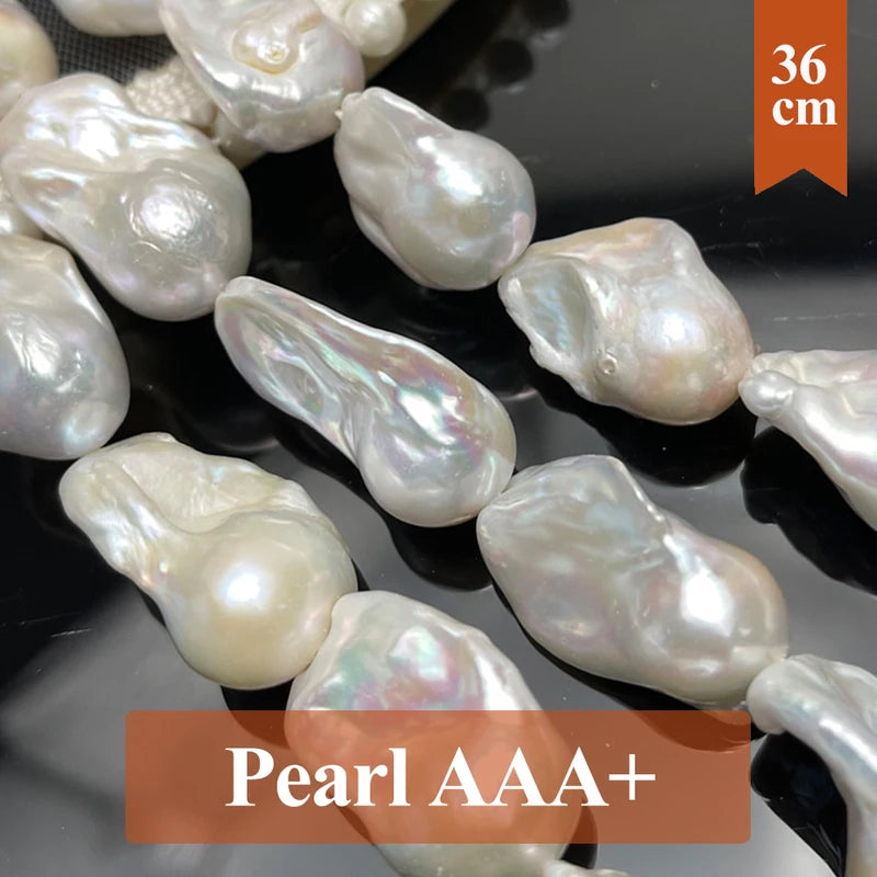Natural Freshwater Baroque Pearl Beads Irregular Loose Spacer Beads for Jewelry Making