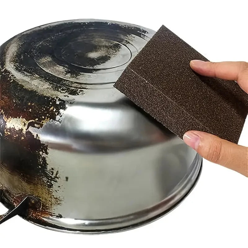 Heavy-Duty Diamond Scouring Pads 4/8 Pack for Pots and Pans Cleaning