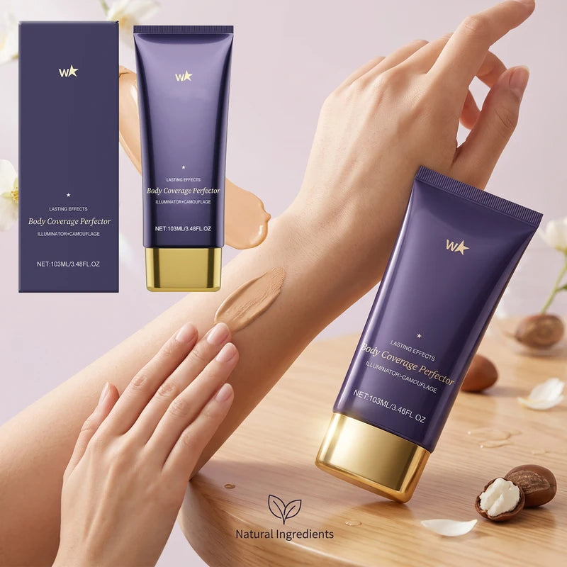 Full Body Coverage Waterproof Body Concealer Foundation for Blemishes & Tattoos