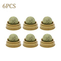 Pet Catnip Toys Ball Set Edible Catnip for Cats Safe Healthy Chasing Play
