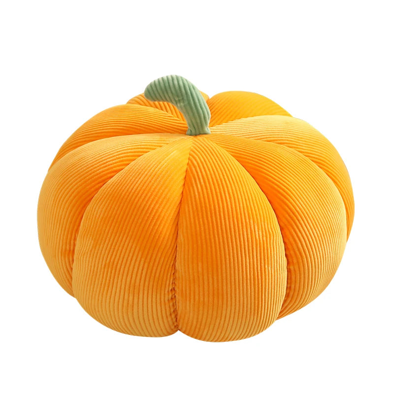 Kawaii Nordic Halloween Pumpkin Plush Toy for Kids - Soft Decorative Doll & Throw Pillow