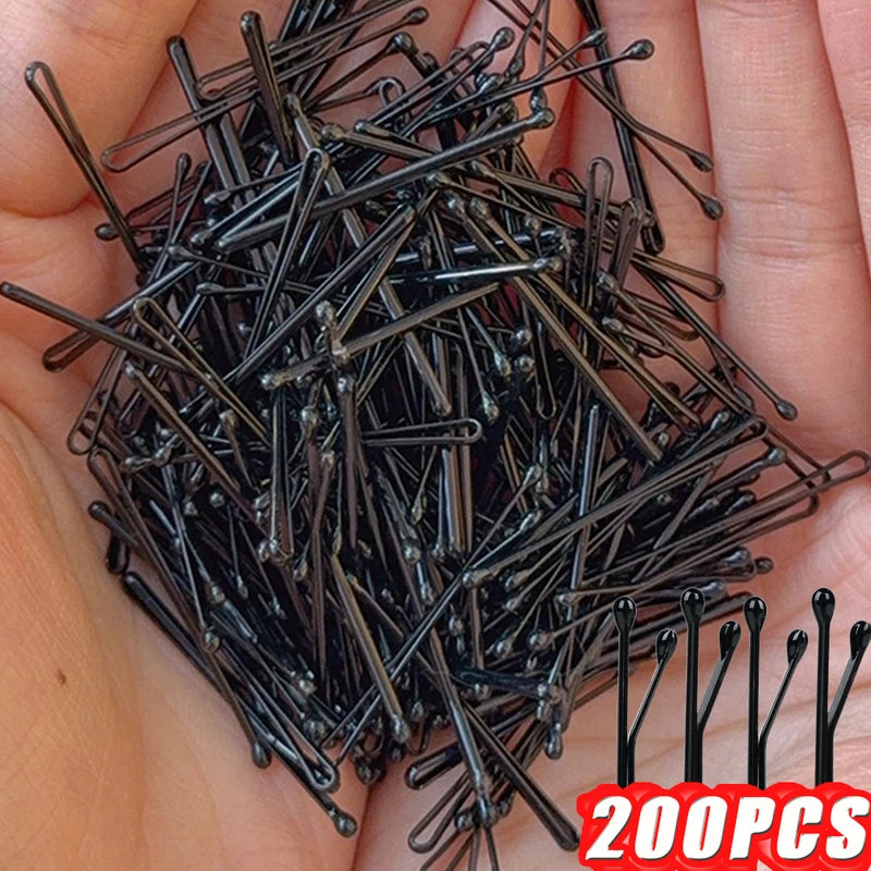 Ultra-Invisible Hair Clips - 3.5cm U-Shaped Bobby Pins for Women & Kids