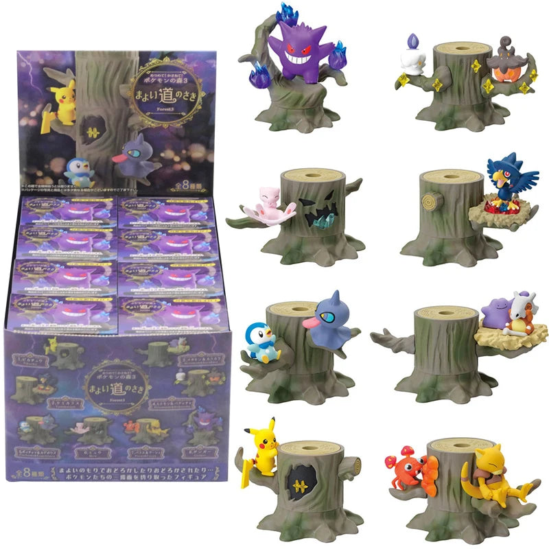 Starry Sky Mystery Box Anime Figures - Eevee, Snorlax & More Surprise Collectible Toys