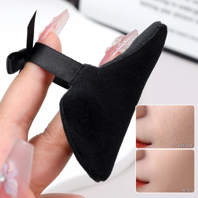20pcs Makeup Powder Puffs Set - Soft Velvet Contouring & Eye Shadow Sponges