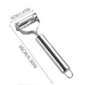 2in1 Stainless Steel Vegetable Peeler and Julienne Tool - Multi-function Kitchen Grater