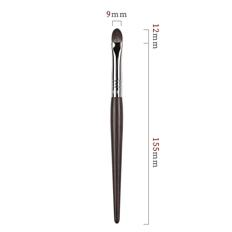 Heart-Shaped Eye Shadow Brush - Natural Lynx Hair Makeup Tool