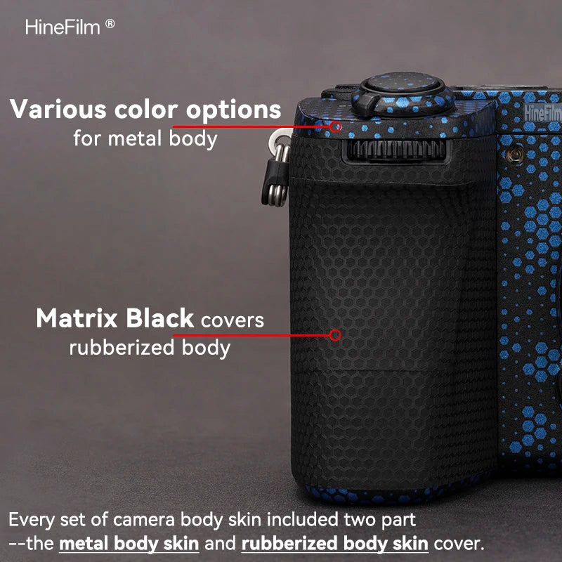 Camera Skin Decal Cover for Sony Alpha 6700 - Protective Vinyl Wrap
