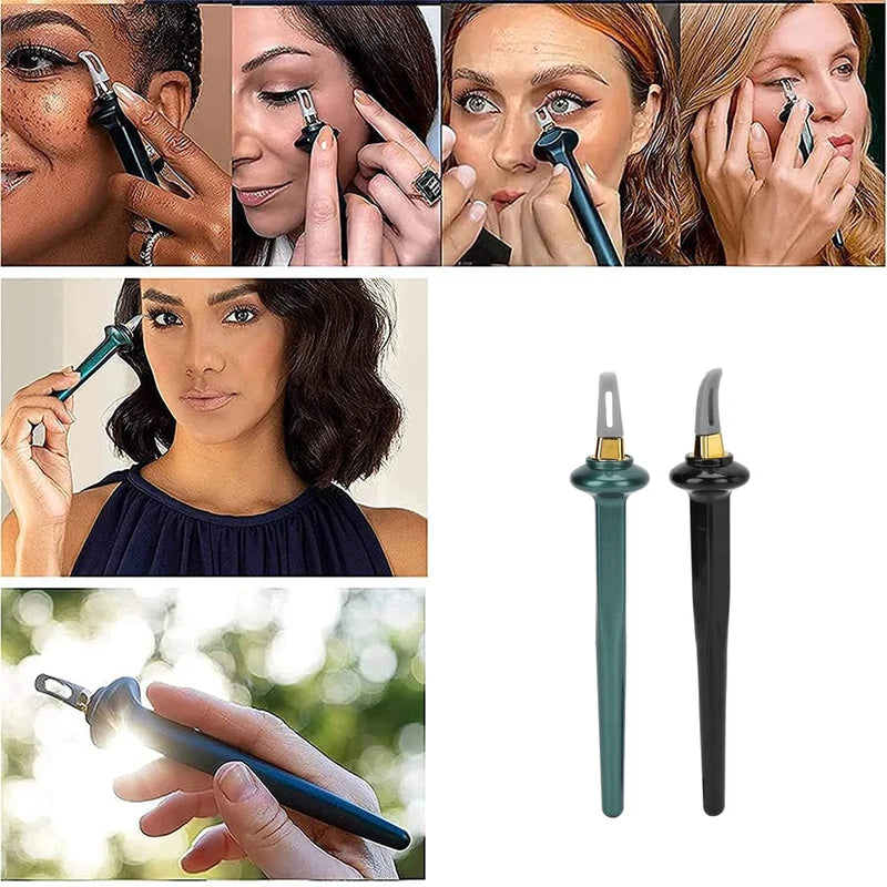 Waterproof Non-Smudge Silicone Eyeliner Brush Makeup Tool with Handle Color Variations