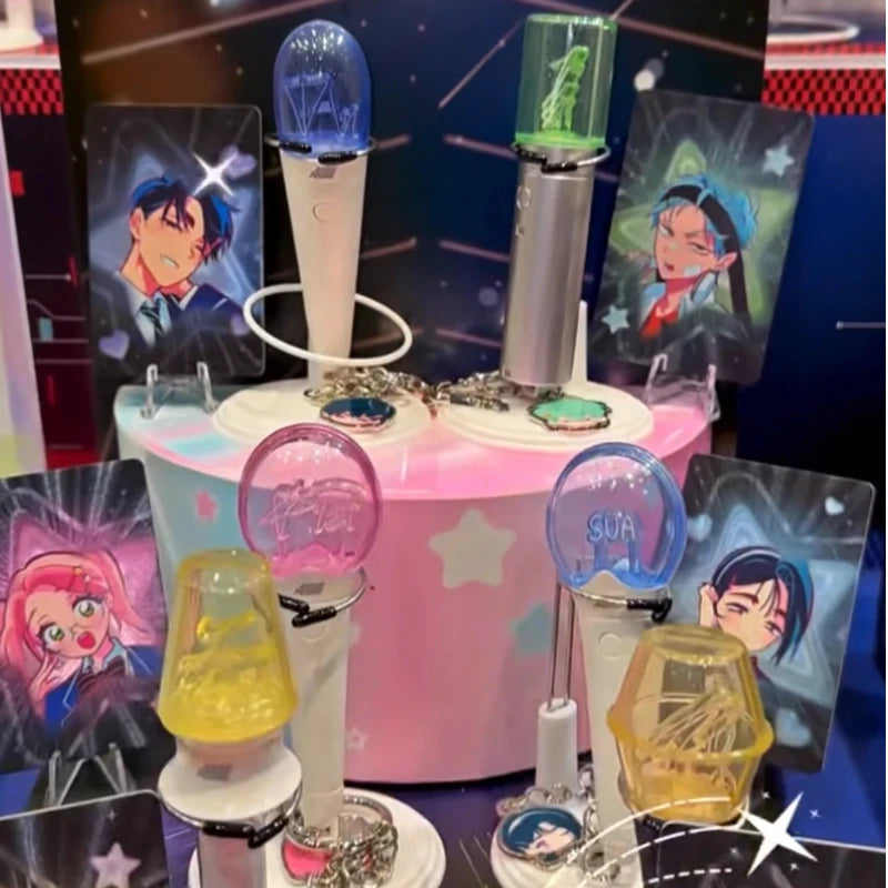 Microphone Flashlight Surprise Blind Box Collection - Fan Gifts in Multiple Colors