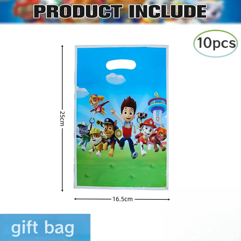 PAW Patrol Party Decorations Set for Kids Birthday Party Supplies Balloons Plates & Tablecloths