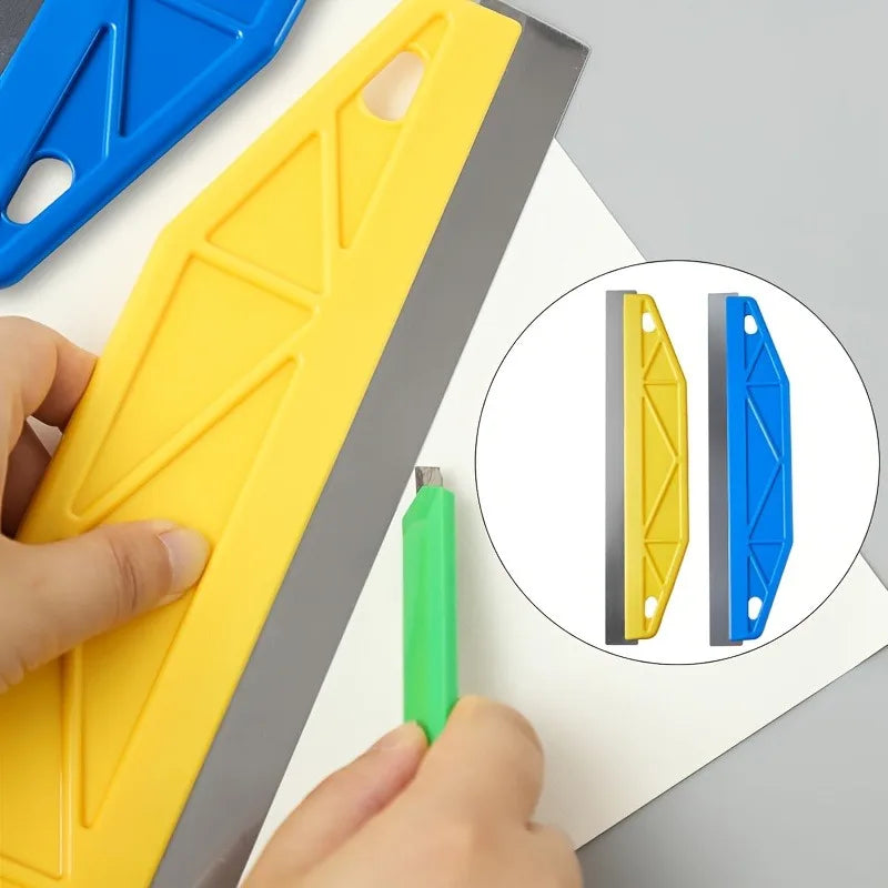 Heavy-Duty 12-Inch Paint Edger with Ergonomic Handle for Precise Wall Painting