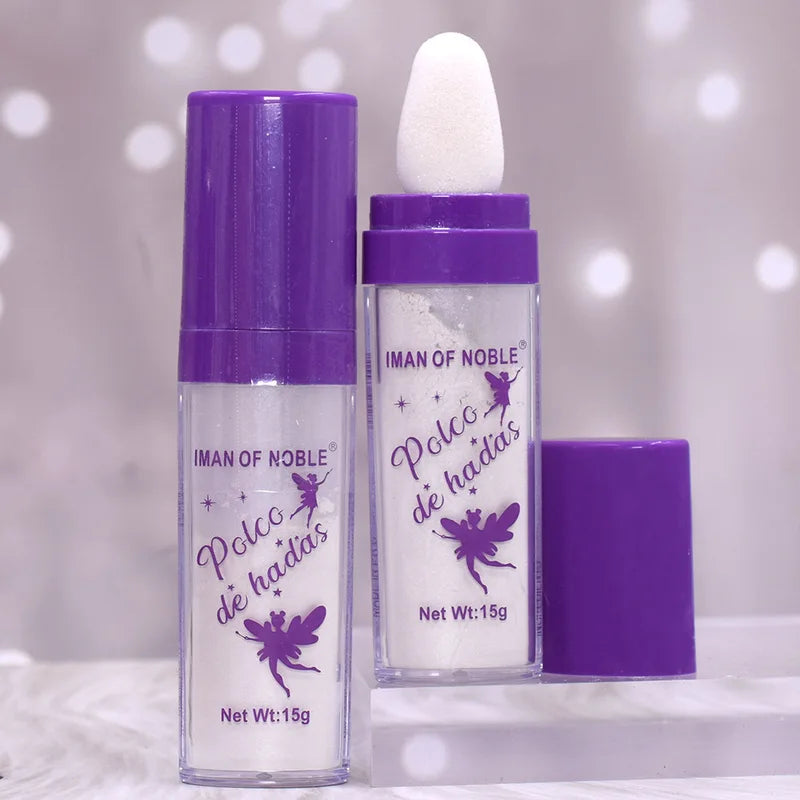Sparkling Body & Face Highlighter Powder with Multi-Use Glitter Makeup