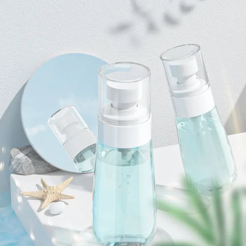 Travel Spray Bottle Set 30ml 60ml 100ml Refillable Water & Perfume Bottles