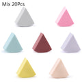 Triangle Makeup Blender Sponges Set - Liquid Foundation Powder Wet & Dry Use