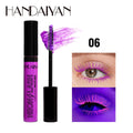 Colorful Fluorescent Waterproof Mascara with Glow in The Dark Effect - Long Lasting Eye Makeup