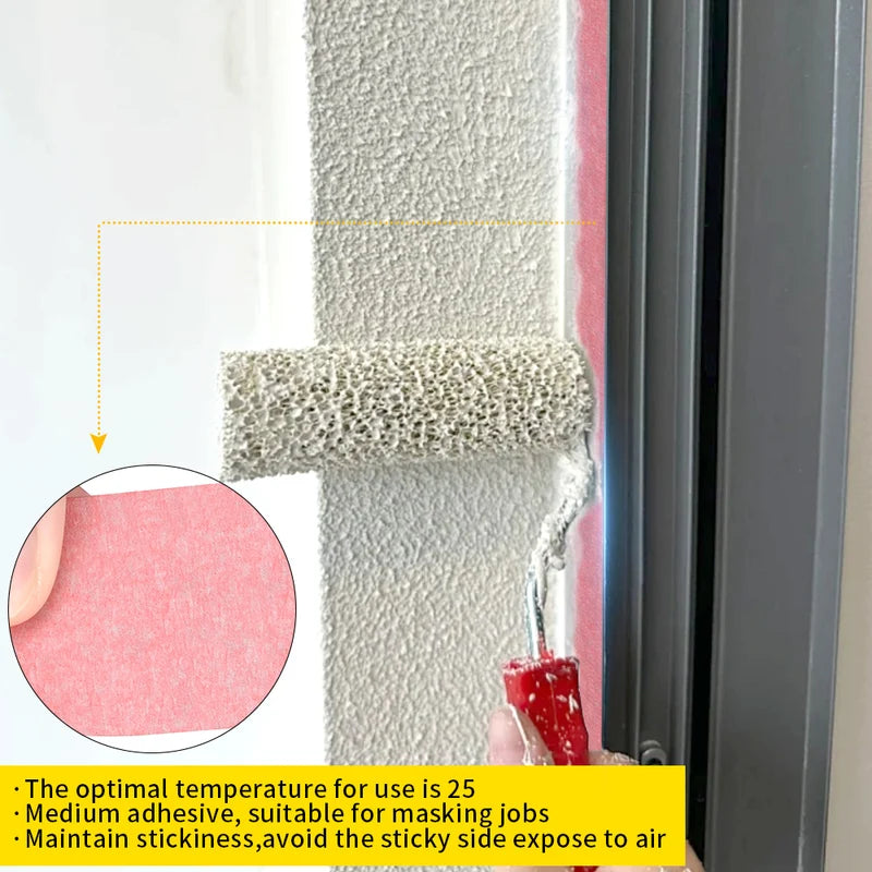 Multi-Surface Masking Tape - Easy Removal Painter's Tape with Medium Adhesive
