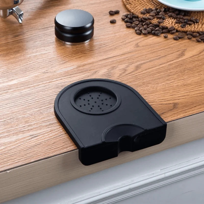 Silicone Coffee Tamper Holder Mat for Espresso Barista Tamping Tools - Multiple Colors