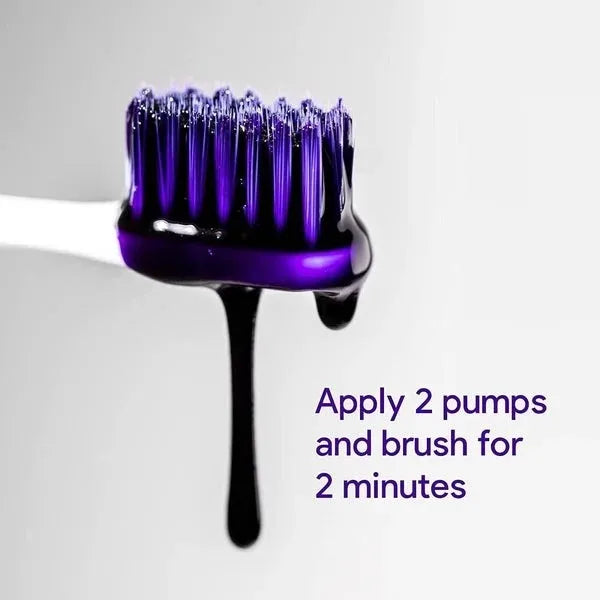 Purple Whitening Toothpaste for Brightening and Fresh Breath - Daily Oral Care