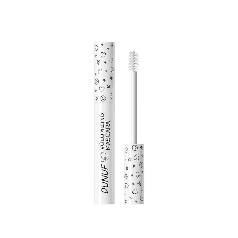 White Slender Curly Waterproof Mascara with Fine Brush for Holiday Makeup