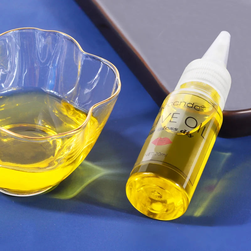 Olive Oil Lip Gloss Base for DIY Lip Makeup Moisturizing Clear Gel