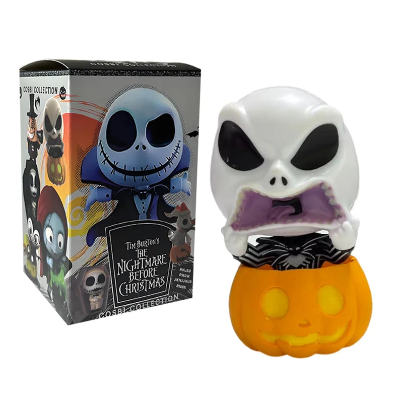 Nightmare Before Christmas Collectible Figurine Set - Jack Sally PVC Dolls