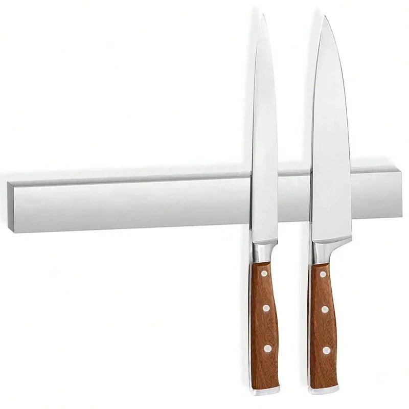 Magnetic Knife Holder Wall Mount Stainless Steel Kitchen Organizer - Multi-Color