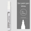 Metallic Silver & Gold Permanent Marker Pen Waterproof for Ceramic Glass DIY Craft