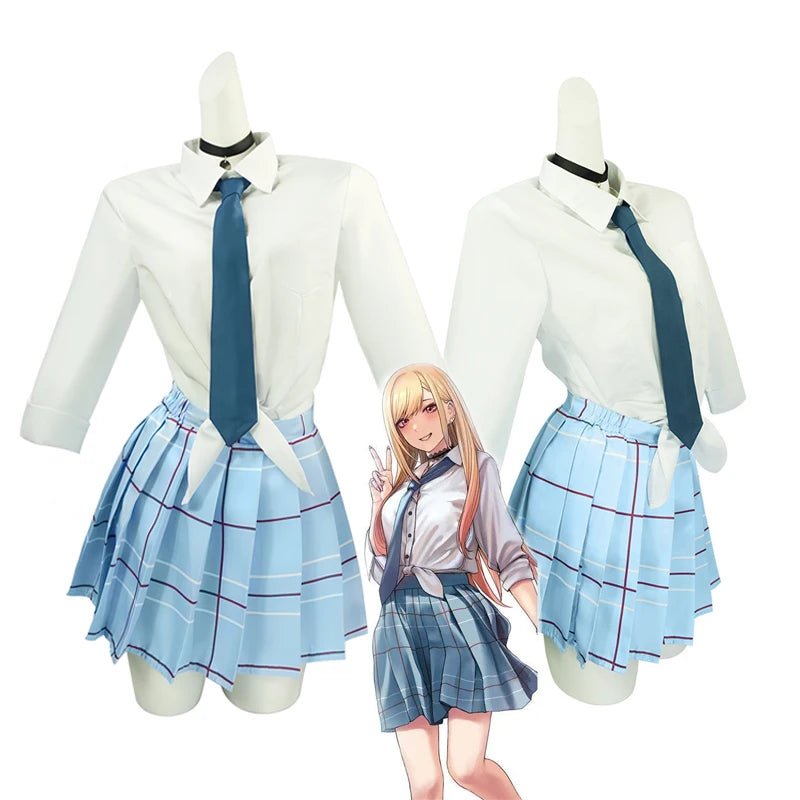 Anime Cosplay Costume Dress for Women - My Dress Up Darling Kitagawa Marin Style