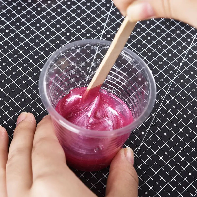 Pearlescent Powder Set for Resin Art - 6 Color Options for DIY Crafting