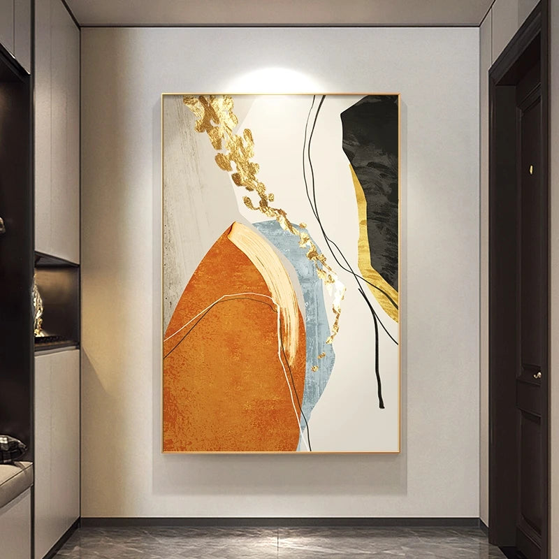 Handmade Oil Painting Canvas Wall Art Abstract Home Decor No Frame