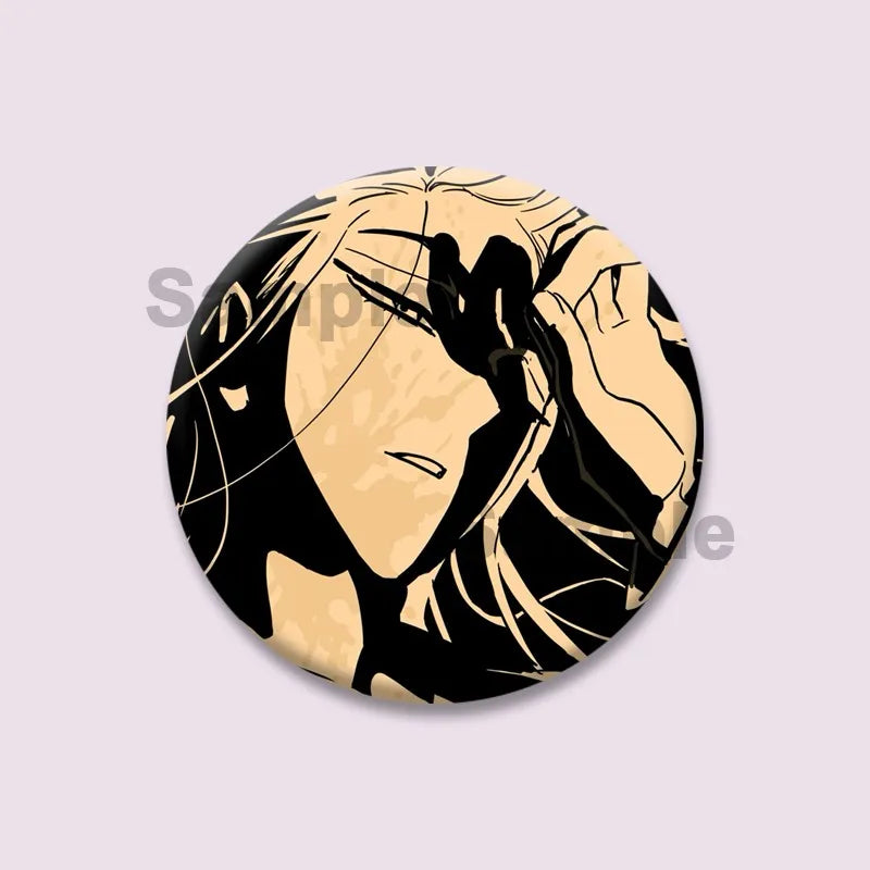 Anime Character Badge Pins Enamel Brooches for Backpack Clothes Accessories