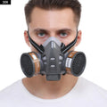 Full Face Gas Mask Respirator with Safety Glasses for Dust Gas Chemical Protection