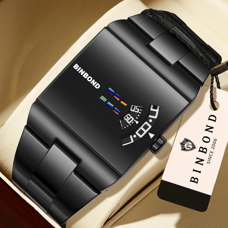 Waterproof Men's Quartz Sport Watch - Luxury Casual Wristwatch for Men