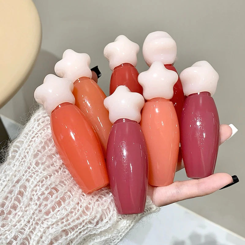 Moisturizing Water Gloss Lipstick - Long-lasting Lip Makeup in Multiple Colors