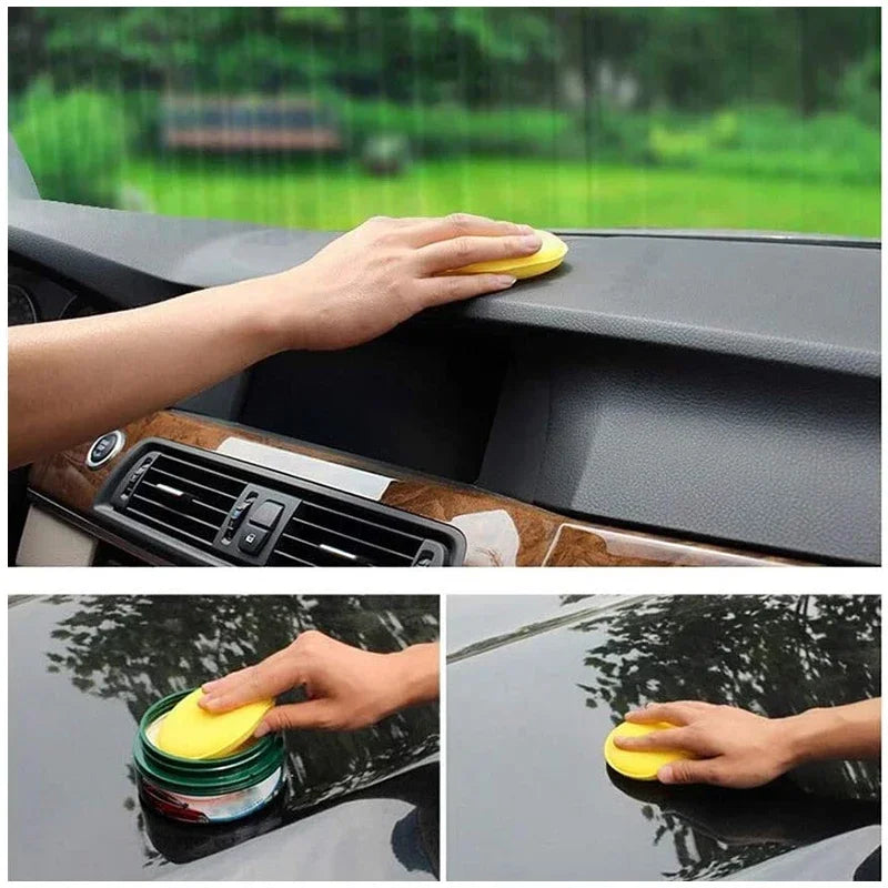 Car Waxing & Polishing Foam Applicator Pads - 50/100 pcs Soft Microfiber Sponge Set