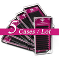 5pcs Eyelash Extension Kit - Natural Fluffy Individual Lashes for Volume & Classic Styles