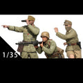 Military Model Kit 1/35 Crew of 3 Soldiers Resin Unassembled Figure Set