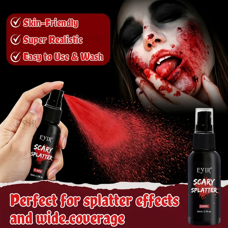 8-Piece Halloween Special Effects Makeup Kit with Wound & Scar Tools - Realistic FX Set
