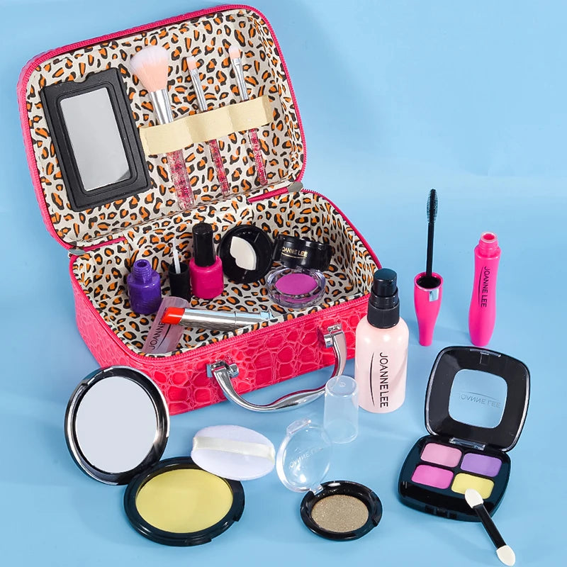 Kids Pretend Makeup Set Educational Toy for Girls Play House Simulation