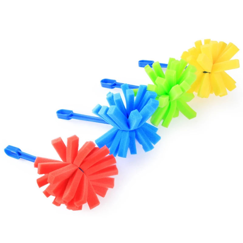 Set of 3-6 Painting Sponge Brushes for DIY Art and Craft Projects