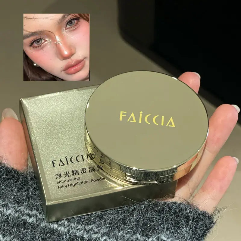 Diamond Glow Highlighter Waterproof Long Wear Face Makeup with Multiple Shades