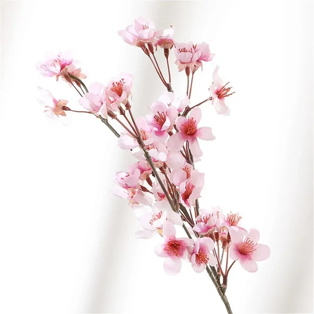 Artificial Cherry Blossom Flowers Silk Sakura Fake Flowers for Wedding Home Decor