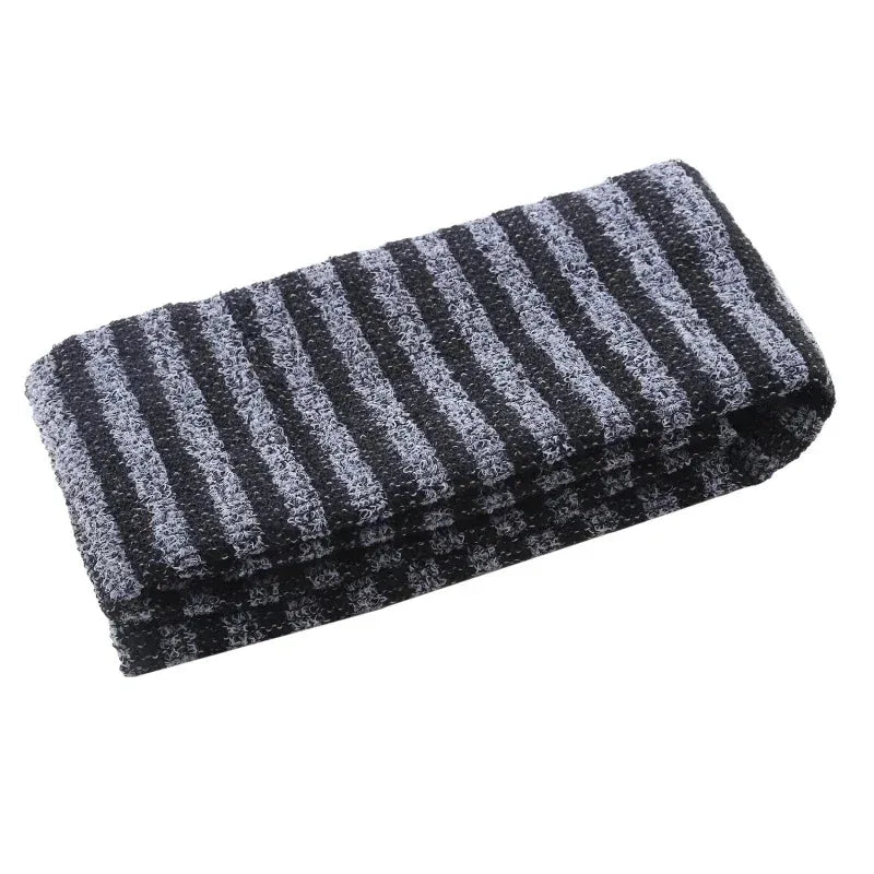 Ultra-Long Exfoliating Back Towel with Silver Ions - Antibacterial Multifunctional Shower & Bath Cloth