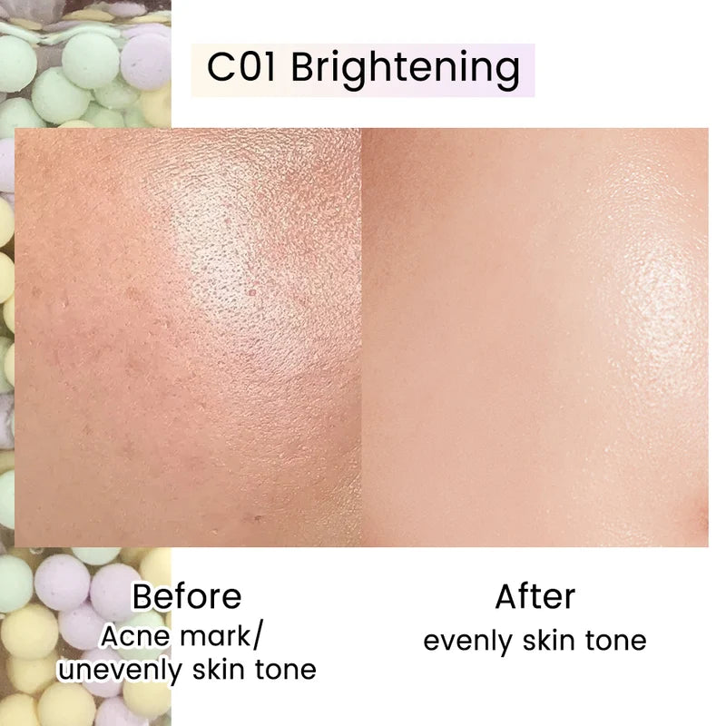 Luxurious Toning & Illuminating Primer for Makeup - Multi-Color Blend, Naturally Derived Ingredients