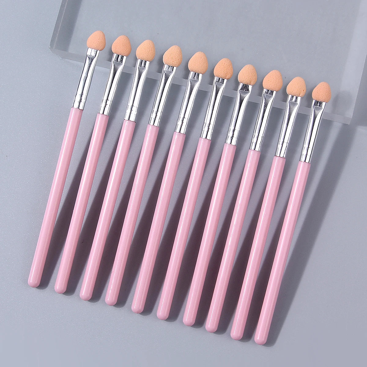 Dual-Color Makeup Sponge Eyeshadow Brush Set - Nail & Eye Makeup Tools