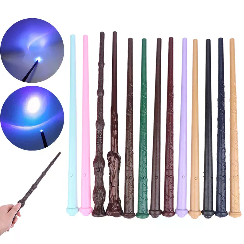 Illuminating Magic Wand Toy for Kids Halloween Cosplay Party Props